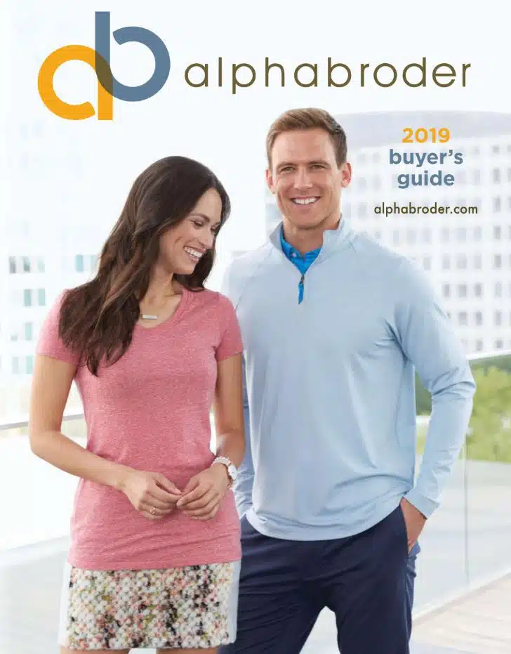 Alphabroder Catalog, brand name apparel